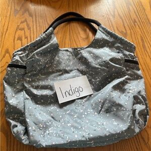 Indigo Speckled Tote Bag - Women's Casual Shoulder Bag. Like NEW